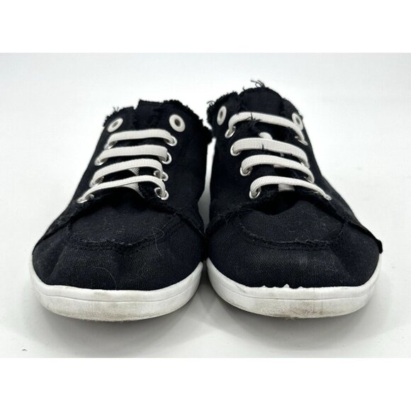 shoes beach breeze sneakers mules frayed hem slip ons black athletic 8 - Picture 4 of 8